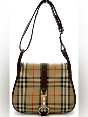 Authentic☘️BURBERRY’s Saddle crossbody bag -Excellent Condition-